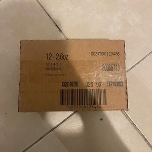 12 Pack Of Secret Deodorant- Powder Fresh